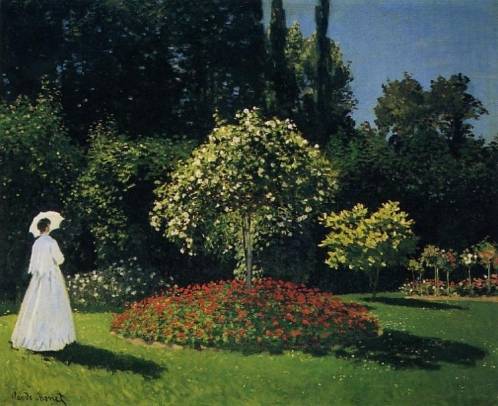 Claude Monet - Jeanne-Marguerite Lecadre in the Garden