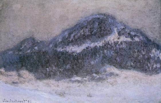 Claude Monet - Mount Kolsaas in Misty Weather