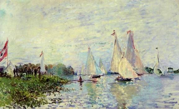 Claude Monet - Regatta at Argenteuil 3