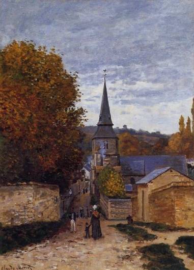 Claude Monet - Street in Sainte-Adresse