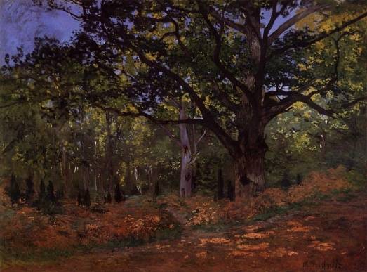 Claude Monet - The Bodmer Oak, Fontainebleau