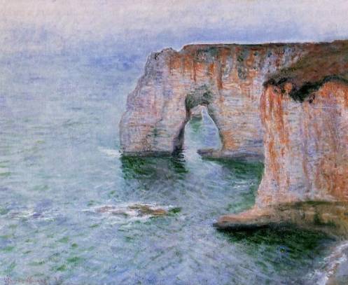 Claude Monet - The Manneport Seen from the East