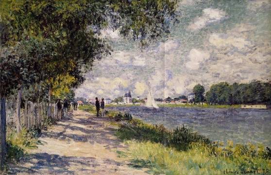 Claude Monet - The Seine at Argenteuil 2