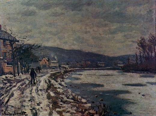 Claude Monet - The Seine at Bougival