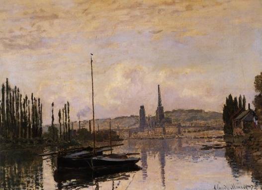 Claude Monet - View of Rouen