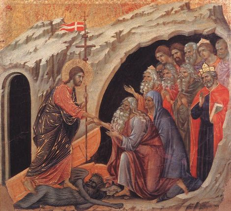 Duccio di Buoninsegna - Descent to Hell