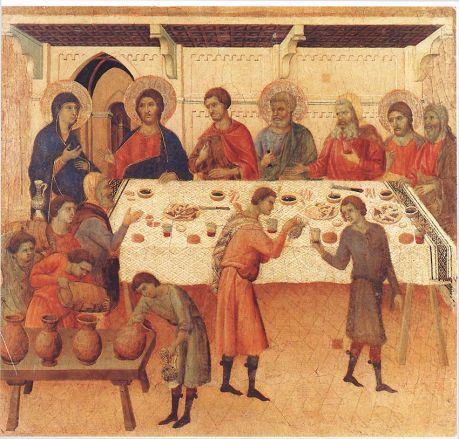 Duccio di Buoninsegna - Wedding at Cana