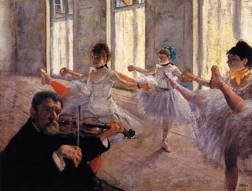Edgar Degas - Rehearsal 1