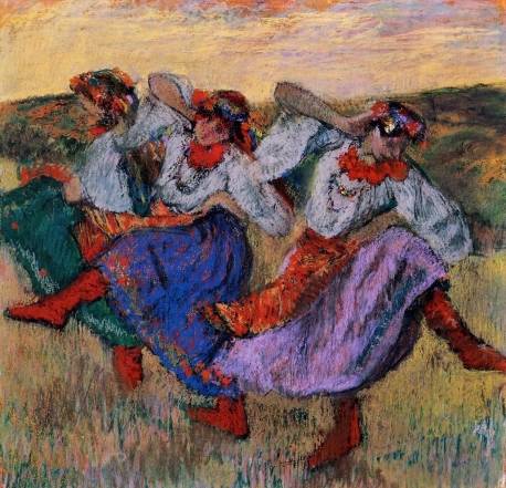Edgar Degas - Russian Dancers 2