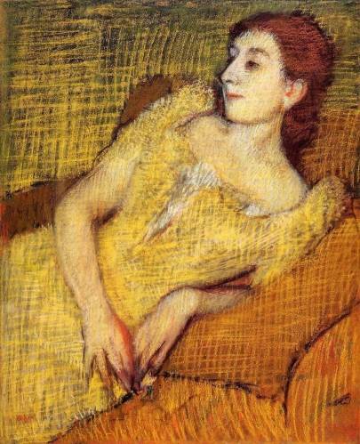 Edgar Degas - Seated Woman