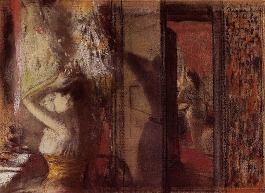 Edgar Degas - The Actresses Dressing Room