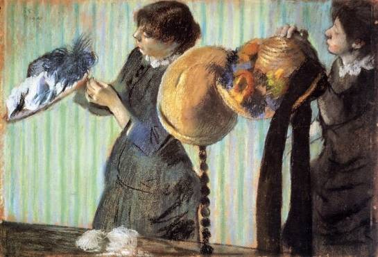 Edgar Degas - The Little Milliners