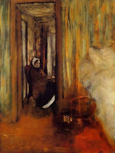 Edgar Degas - The Nurse