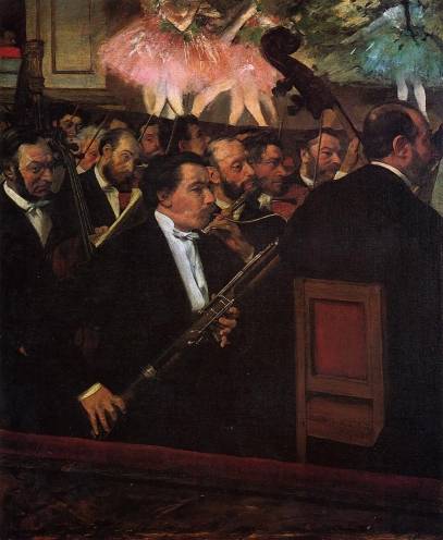 Edgar Degas - The Orchestra of the Opera
