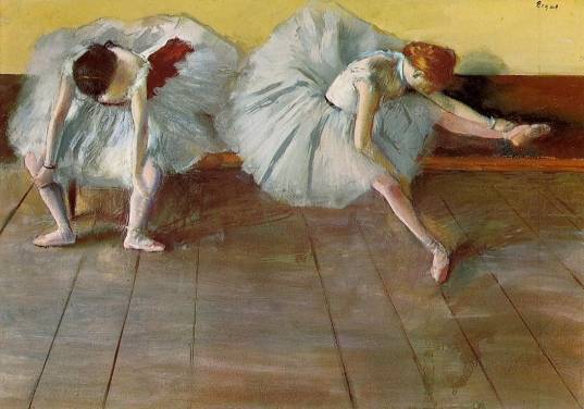 Edgar Degas - Two Ballet Dancers