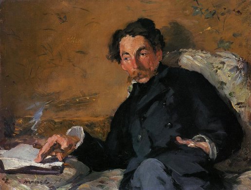 Edouard Manet - Portrait of Stephane Mallarme