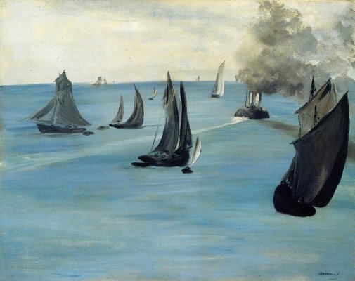 Edouard Manet - Steamboat