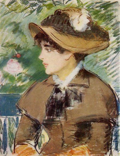 Edouard Manet - Young Girl on a Bench