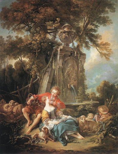 Francois Boucher - An Autumn Pastoral