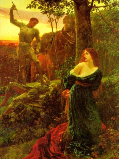 Frank Bernard Dicksee - Chivalry