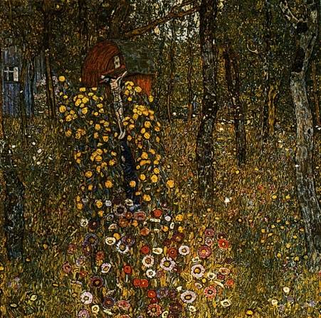 Gustav Klimt - Farm Garden with Crucifix, 191112