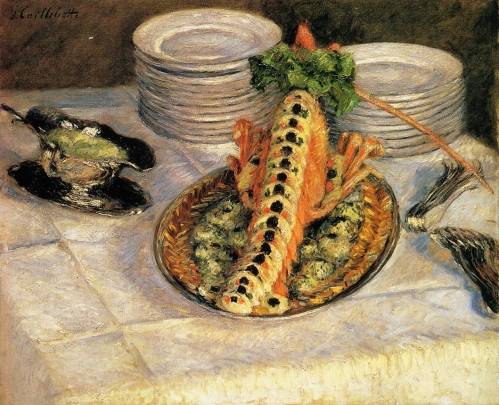 Gustave Caillebotte - Still Life with Crayfish