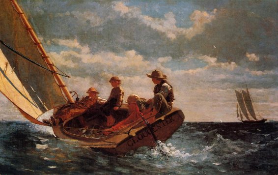 Homer Winslow - Breezing Up Aka A Fair Wind