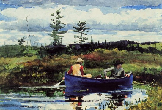 Homer Winslow - The Blue Boat