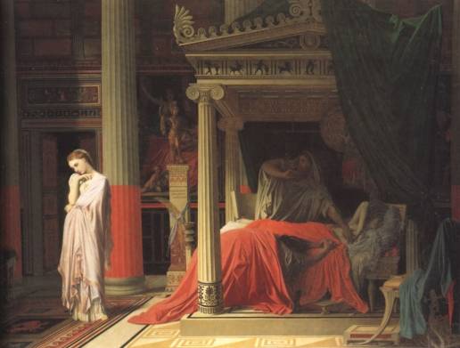 Jean Auguste Dominique Ingres - Antiochus and Stratonice