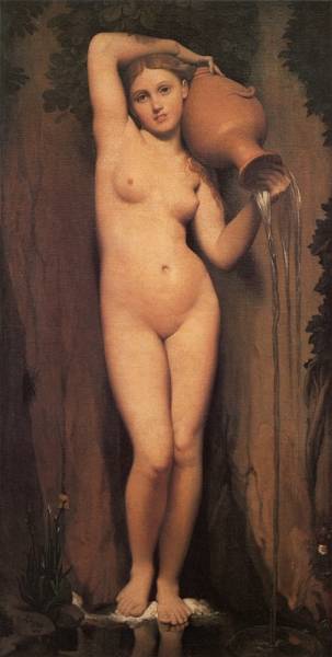 Jean Auguste Dominique Ingres - La Source