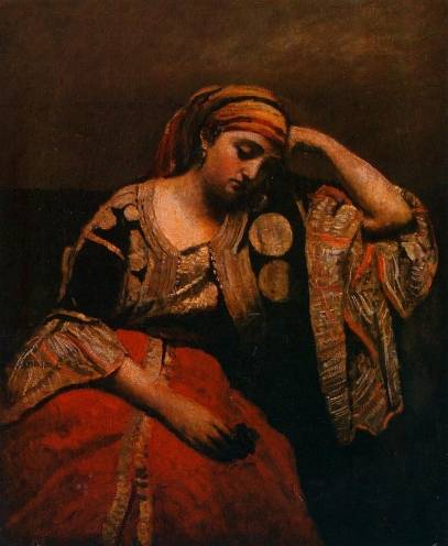 Jean-Baptiste-Camille Corot - Jewish Algerian Woman