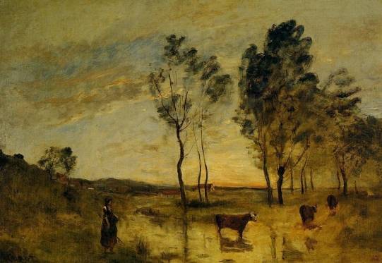 Jean-Baptiste-Camille Corot - Le Gue