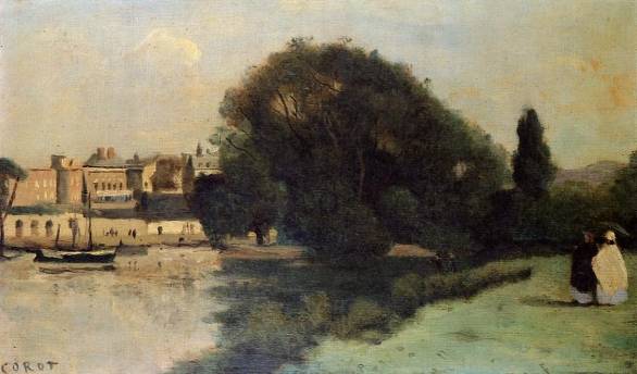 Jean-Baptiste-Camille Corot - Richmond, near London