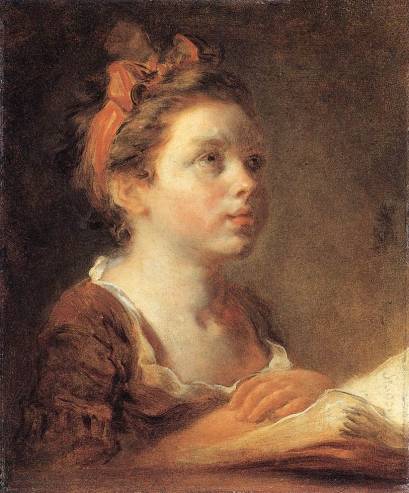 Jean Honore Fragonard - A Young Scholar