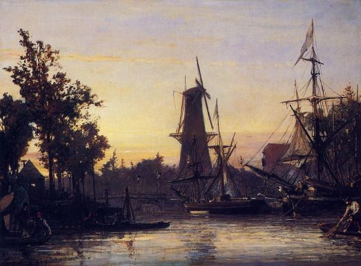 Johann-Barthold Jongkind - Binneshaven, Rotterdam