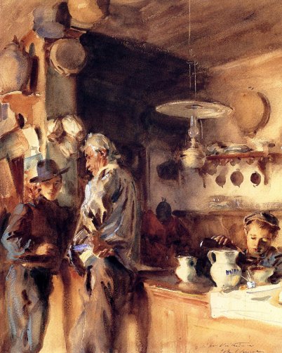 John Singer Sargent - A Spanish Interior