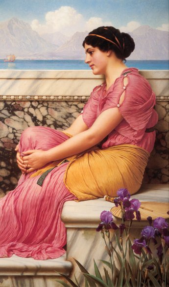 John William Godward - Absence Makes the Heart Grow Fonder