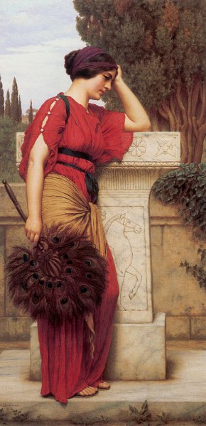 John William Godward - La Pensierosa