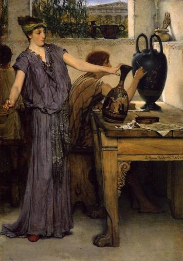 Lawrence Alma-Tadema - Pottery Painting