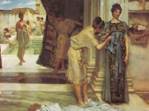 Lawrence Alma-Tadema - The Frigidarium