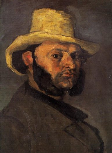 Paul Cezanne - Man in a Straw Hat