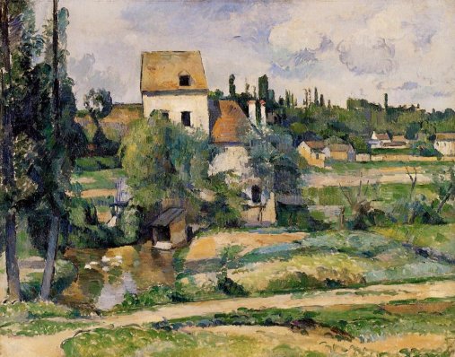 Paul Cezanne - Mill on the Couleuvre at Pontoise