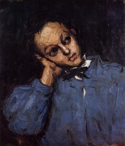 Paul Cezanne - Portrait of a Young Man