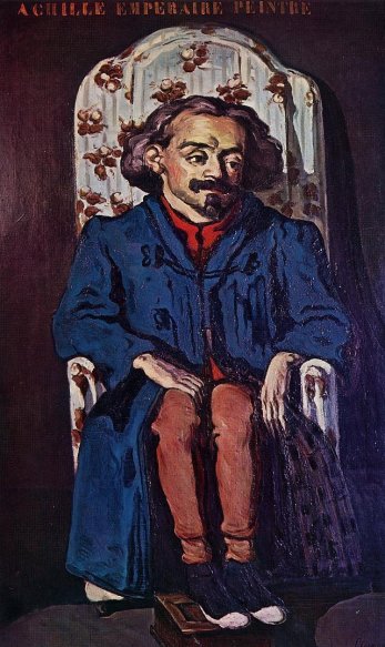 Paul Cezanne - Portrait of the Painter, Achille Emperaire