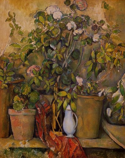 Paul Cezanne - Potted Plants
