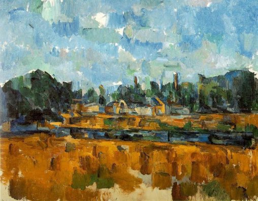 Paul Cezanne - Riverbanks