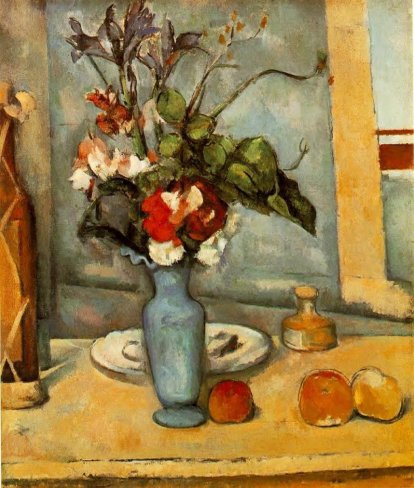 Paul Cezanne - The Blue Vase