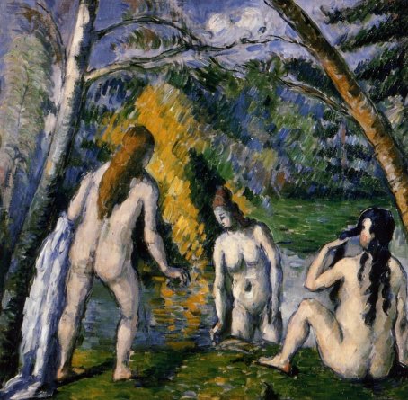 Paul Cezanne - Three Bathers 2