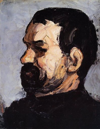 Paul Cezanne - Uncle Dominique in Profile