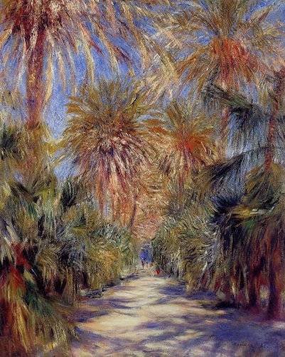 Pierre-Auguste Renoir - Algiers, the Garden of Essai